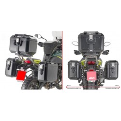 Givi Βάσεις πλαϊνών βαλιτσών PL8717_TRK702 Χ 2023-24 Benelli